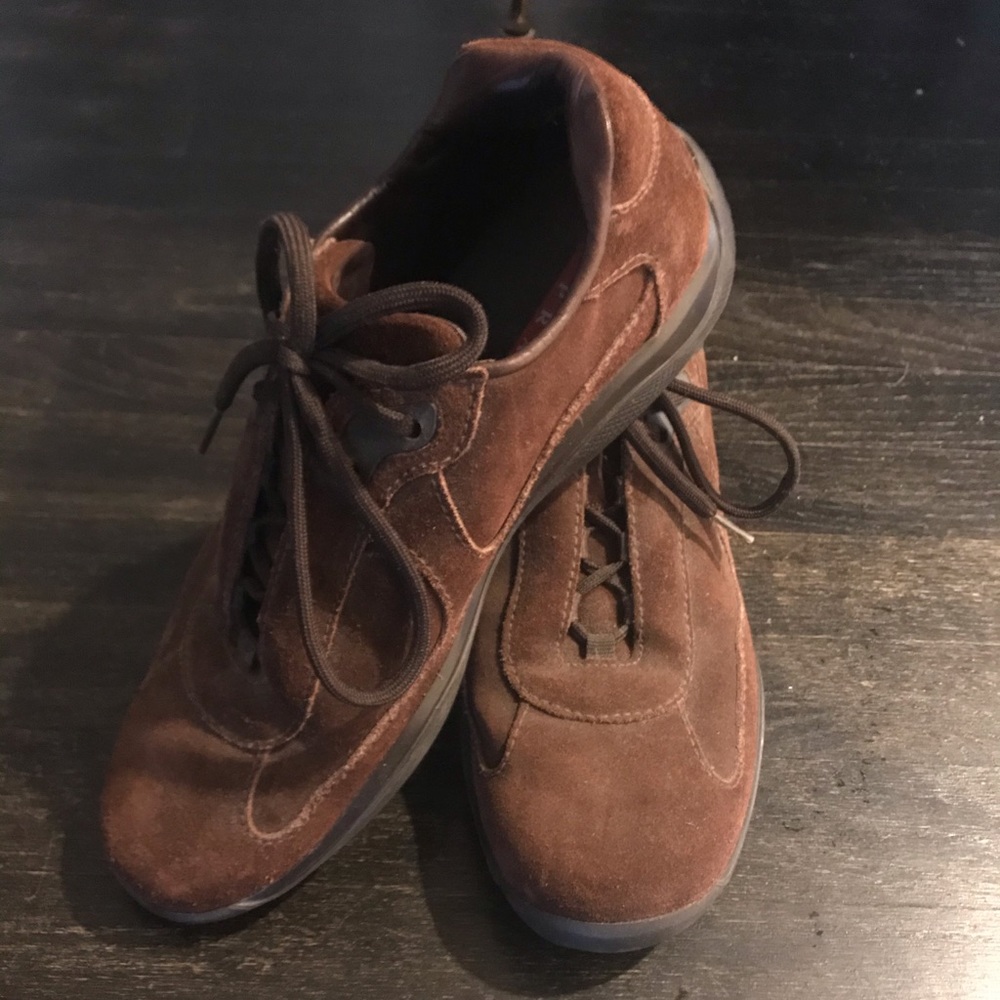 Prada Suede Sneakers